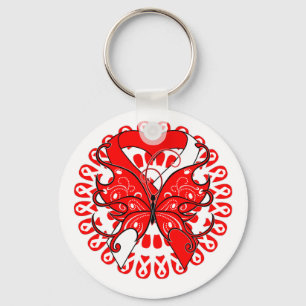 Porte-clés Myélodysplasme Syndromes Papillon Cercle de Ribb