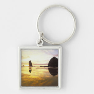 Porte-clés N.A., États-Unis, Oregon, Coucher de soleil à Cann