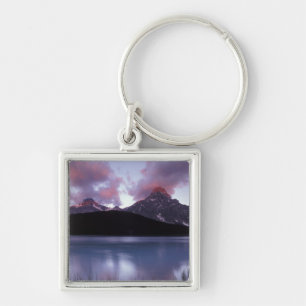 Porte-clés NA, Canada, Banff NP, Première lumière du matin su