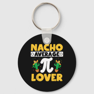 Porte-clés Nacho Moyenne Pi Lover Math Enseignant Mathématici