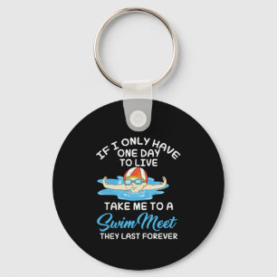 Porte-clés nage Swim Sport Cadeau