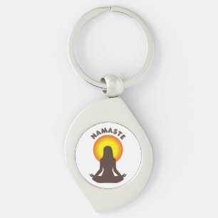 Porte-clés Namaste