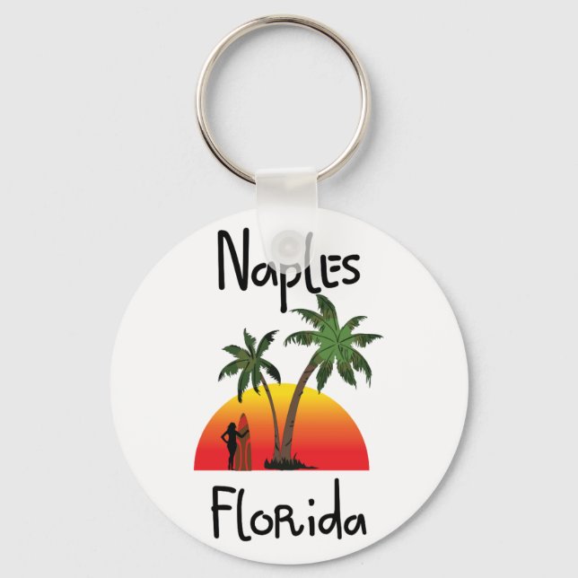 Porte-clés Naples Floride (Recto)