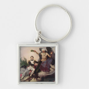 Porte-clés Napoléon couronné par temps, avant 1833