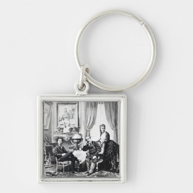 Porte-clés Napoléon III d'empereur (Devant)