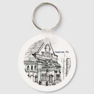 Porte-clés Nashville, porte - clé de TN