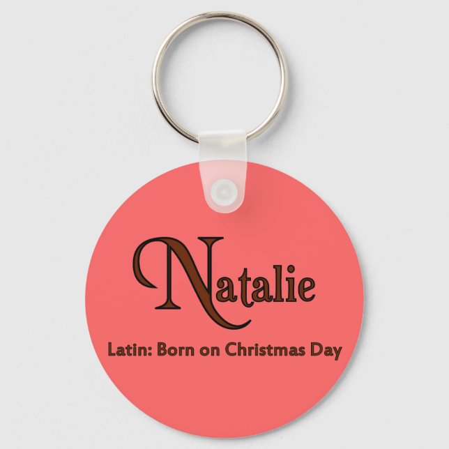Porte-clés Natalie (Recto)