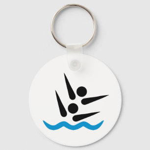 Porte-clés Natation synchronisée