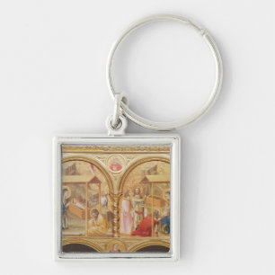 Porte-clés Nativité et l'adoration des Magi