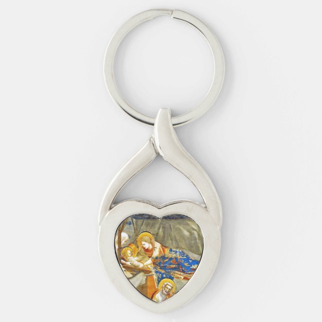 Porte-clés Nativité Naissance de Jésus (Devant)