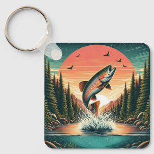 Porte-clés Nature extérieure de la truite