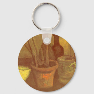 Porte-clés Nature morte Pinceaux dans un pot Vincent van Gogh