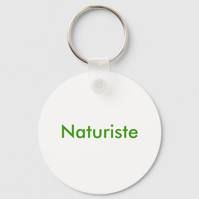 Porte-clés Naturiste (Recto)
