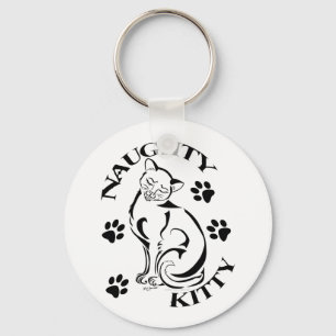 Porte-clés Naughty Kitty Keychain