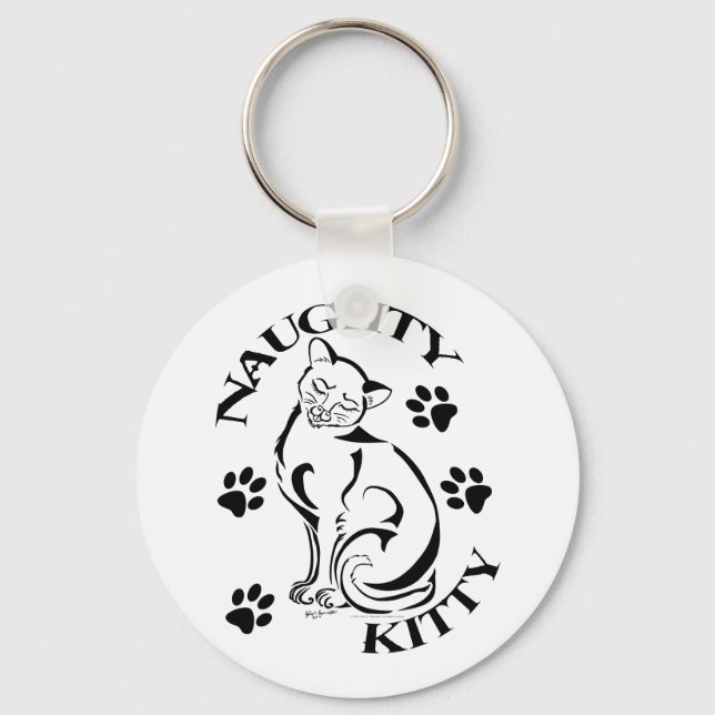 Porte-clés Naughty Kitty Porte - clé (Recto)