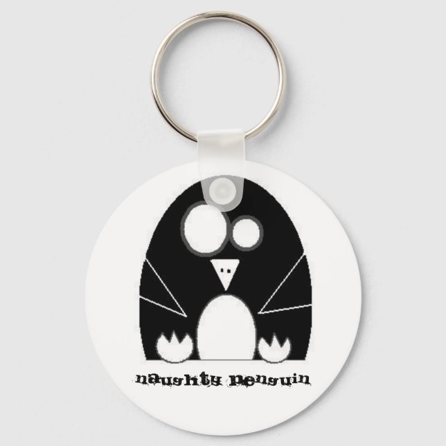 Porte-clés NAUGHTYPENGUIN, Naughty Penguin (Recto)