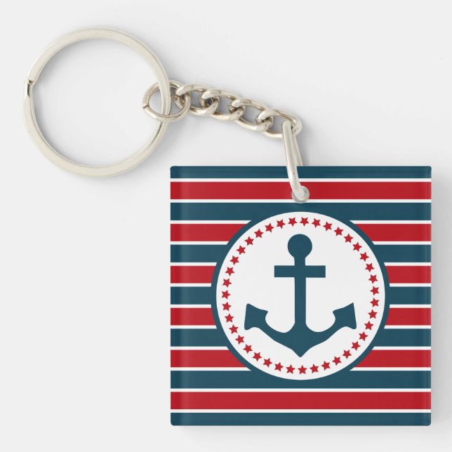 Porte-clés Nautical design (Devant)