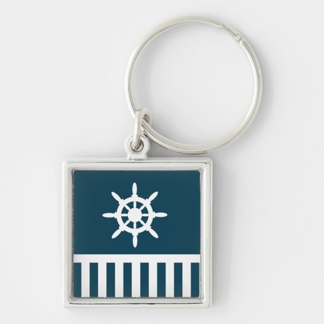 Porte-clés Nautical design (Devant)