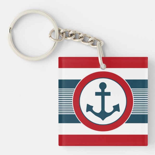 Porte-clés Nautical design (Devant)