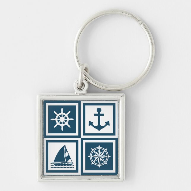 Porte-clés Nautical themed design (Devant)