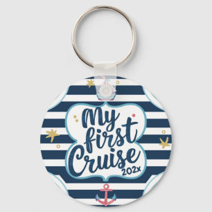 Porte-clés nautique personnalisé ma première croisière