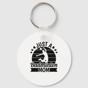 Porte-clés Navette - Team Racket Just A Badminto