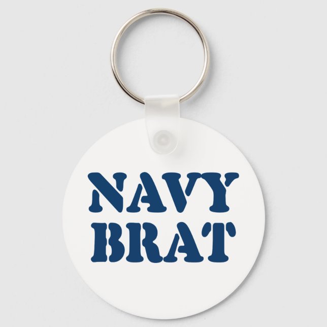 PORTE-CLÉS NAVY BRAT (Recto)