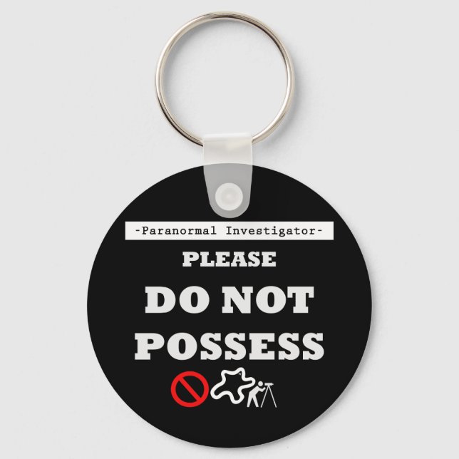 PORTE-CLÉS NE PAS POSSÉDER (Recto)