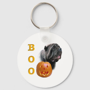 Porte-clés Neapolitain Mastiff Halloween BOO