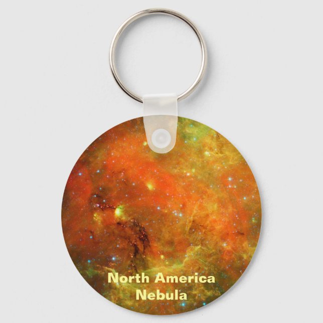 Porte-clés Nebula Amérique du Nord (Recto)