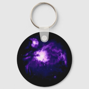 Porte-clés Nébuleuse d'Orion violette : Galaxie