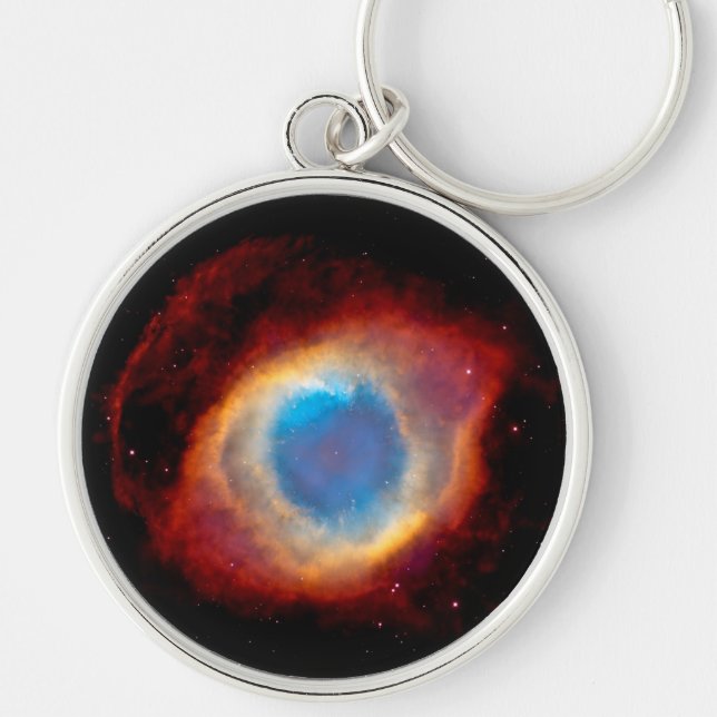 Porte-clés Nébuleuse planétaire Hélix NGC 7293 - OEil de Dieu (Devant)