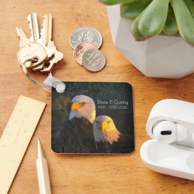 Porte-clés NEFL Beau & Gabby Keychain 2025/2026 (Bureau)