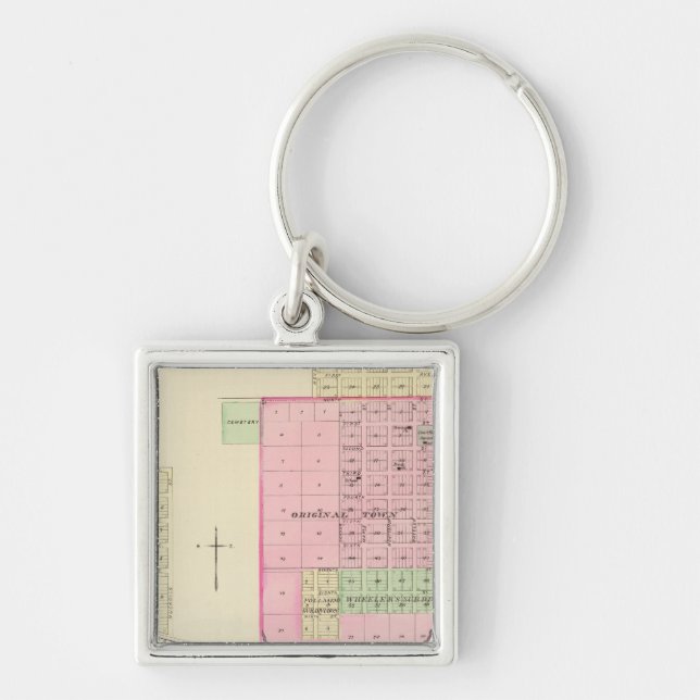 Porte-clés Nelson et Hardy, Nebraska (Devant)