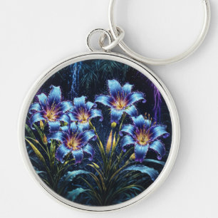 Porte-clés Nénon mystique lys nature botanique plantes