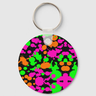Porte-clés Neoncore Paint Splatter