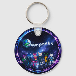 Porte-clés Neonpacks (conception de cercle)