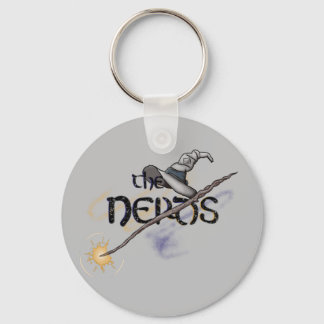 Porte-clés Nerds - Bouton magique