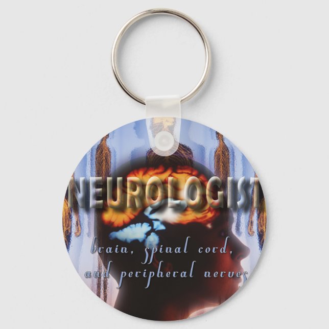 PORTE-CLÉS NEUROLOGIE DE NEUROLOGUE (Recto)