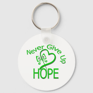 Porte-clés Never Give Up Hope Traumatic Brain Injury