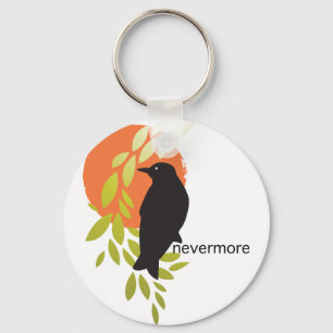 Porte-clés Nevermore - Raven & Moon par Poe