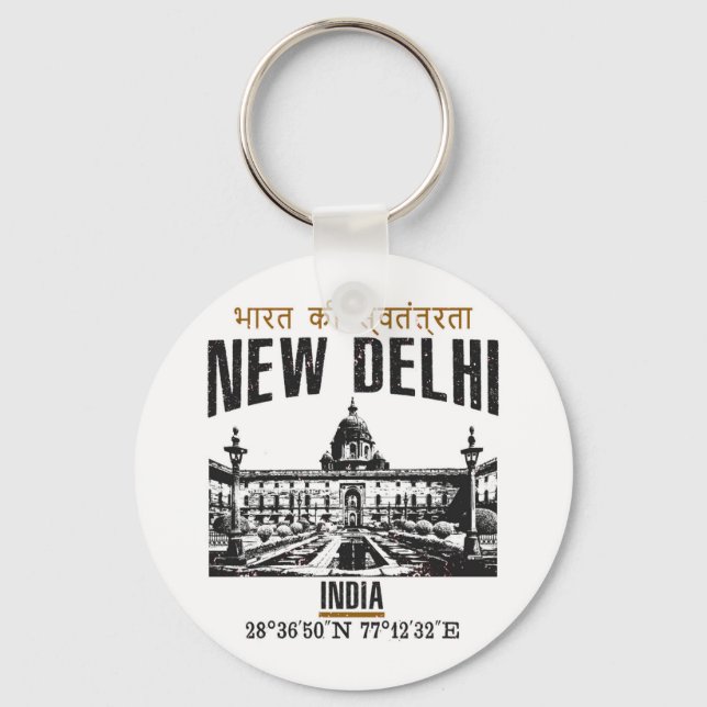 Porte-clés New Delhi (Recto)
