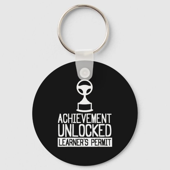 Porte-clés New Driver Learner Permit Driving School - Driver' (Recto)