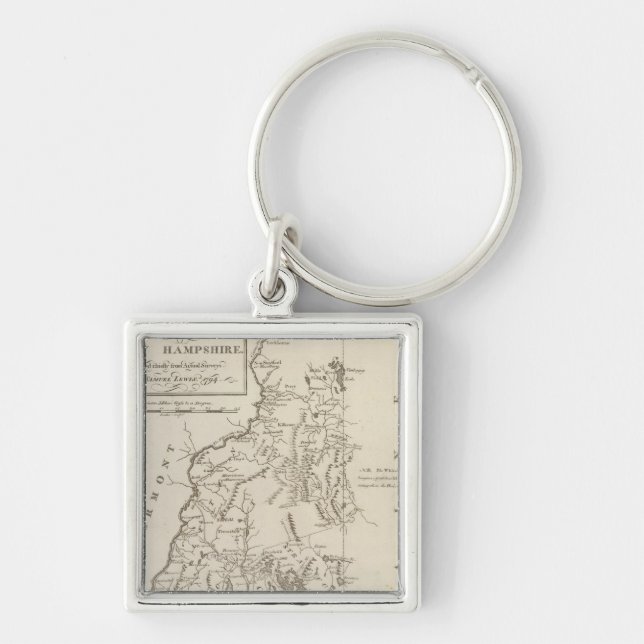 Porte-clés New Hampshire 4 (Devant)