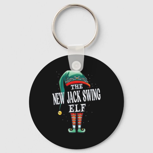 Porte-clés New Jack Swing Elf Christmas Group Xmas Pajama Par (Recto)