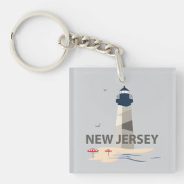 Porte-clés New Jersey, États-Unis d'Amérique