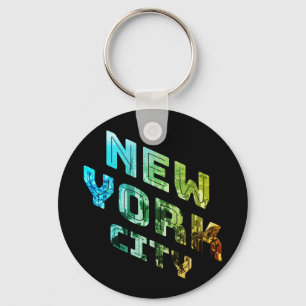 Porte-clés New York City NYC Skyline Centre-ville Manhattan M