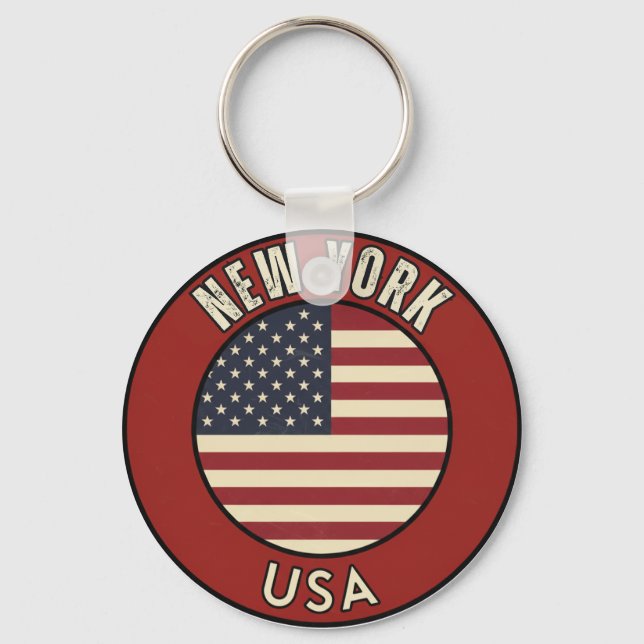 Porte-clés New York United States of America (Recto)