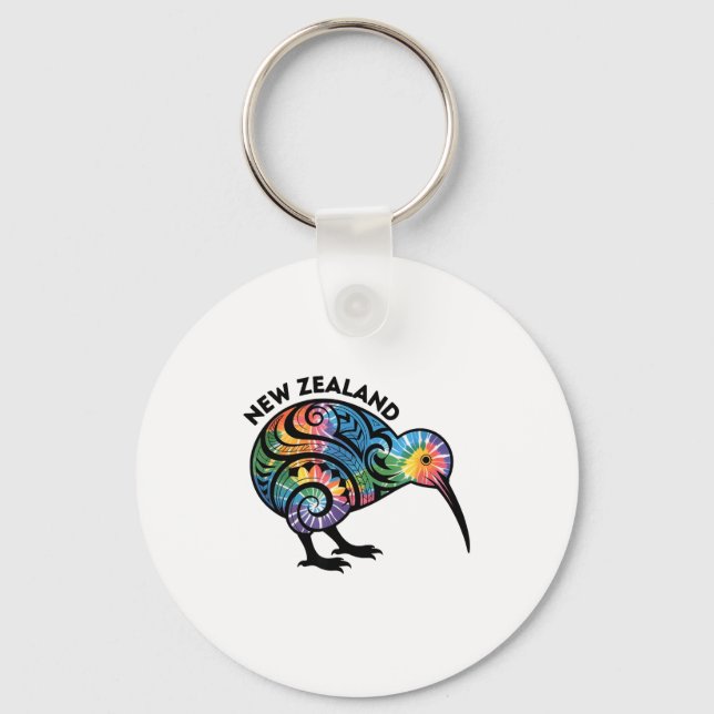 Porte-clés New Zealand Kiwi Bird  (Recto)