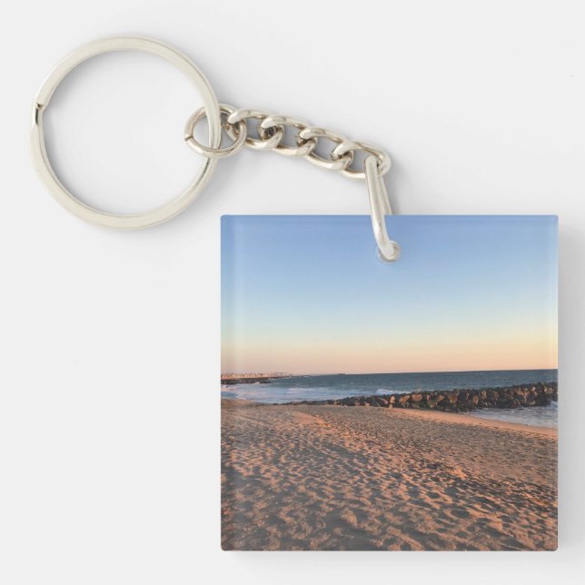 Porte-clés Newport Beach at Sunset, Californie (Devant)